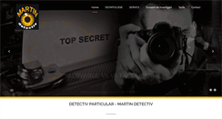 Desktop Screenshot of martindetective.ro