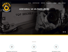 Tablet Screenshot of martindetective.ro